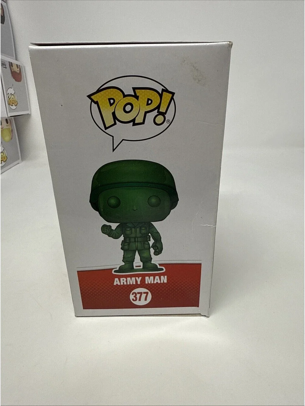 Funko Pop! Disney Pixar Toy Story Army Man #377 Metallic Exclusive BoxLunch